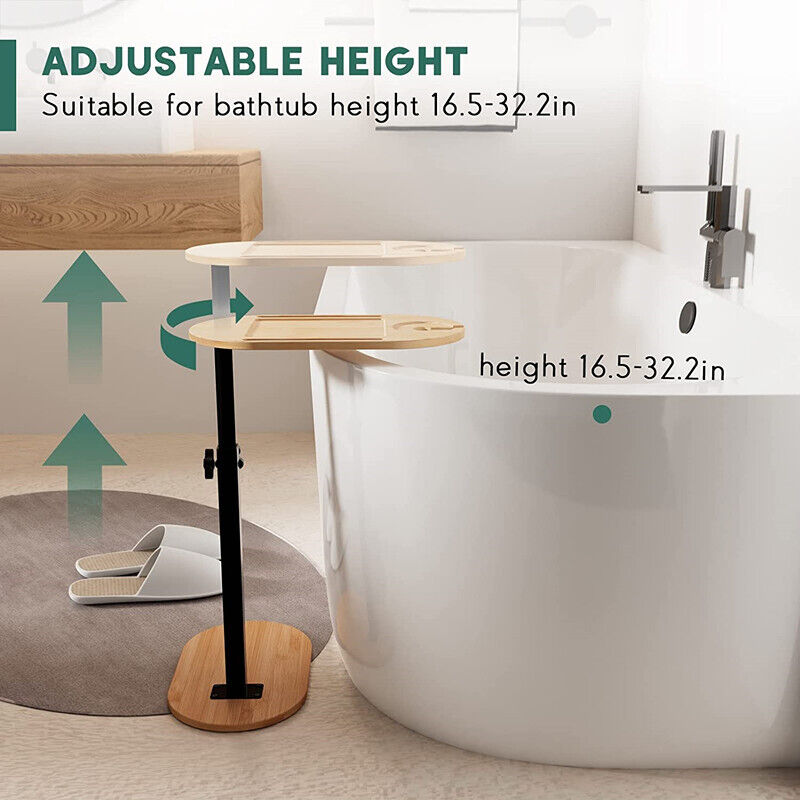 Desks: Sofa Side End Table 8.66W 14.17L Laptop Bed Desk