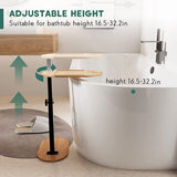 Desks: Sofa Side End Table 8.66W 14.17L Laptop Bed Desk