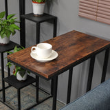 Arm Chairs & Recliners: C-Shaped Sofa Side End Table Metal Frame Laptop Tray - All Family