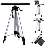 Adjustable Aluminium Laptop Projector Tripod Stand 52-140cm