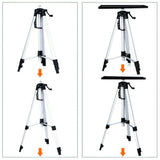 Adjustable Aluminium Laptop Projector Tripod Stand 52-140cm