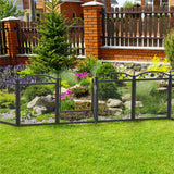 Dog Playpens & Gates: HeavyDuty Metal Dog Playpen w/ Waterproof Border
