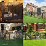Dog Playpens & Gates: HeavyDuty Metal Dog Playpen w/ Waterproof Border