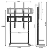 TVs & Accessories: TV Stand Base Mount Bracket Swivel for 32-100 LED LCD