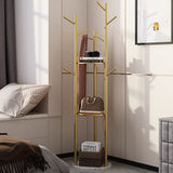 Kitchen & Bathroom DIY: Marble & Metal Coat Rack Stand Heavy Duty