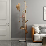 Kitchen & Bathroom DIY: Marble & Metal Coat Rack Stand Heavy Duty