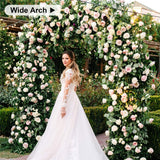 Canopies & Gazebos: Stereoscopic Metal Garden Arch Arbor Wedding Pergola Trellis