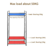 Clothing & Wardrobe Storage: Extra Large Iron Clothes Rack Garment Hanging Stand