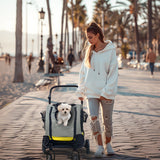 Dog Stroller Car Mounted Outdoor Pet Cart