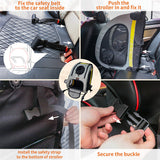 Dog Stroller Car Mounted Outdoor Pet Cart