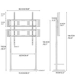 TVs & Accessories: Universal TV Stand Base for 32-100 Adjustable Floor Mount