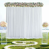 Curtains & Drapes: 3x3m White Stage Curtain Backdrop