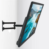 TVs & Accessories: Full Motion TV Wall Mount Bracket 27-55 for Samsung TCL Hisense