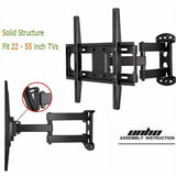 TVs & Accessories: Full Motion TV Wall Mount Bracket 27-55 for Samsung TCL Hisense