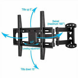 TVs & Accessories: Full Motion TV Wall Mount Bracket 27-55 for Samsung TCL Hisense