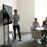 32-100 Heavy Duty TV Wall Mount with Shelf & Wheels