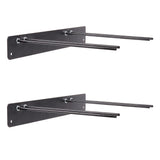 Clothing & Wardrobe Storage: Wall Mounted Tool Rack Heavy Duty Garage Organizer