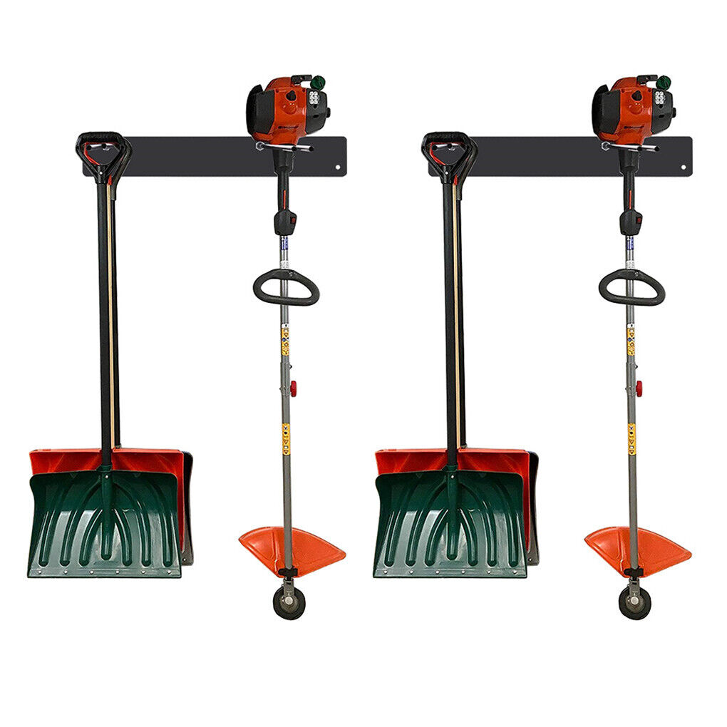 Clothing & Wardrobe Storage: Wall Mounted Tool Rack Heavy Duty Garage Organizer