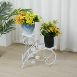 Pots, Planters & Accessories: Set of 2 Plant Stand Wedding Garden Flower Shelf Rack