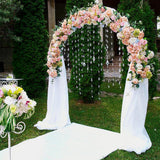 Garden Ornaments: Metal Wedding Arch Garden Arbor Floral Stand Indoor/Outdoor