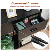 Clothing & Wardrobe Storage: Rustic Accent Bookshelf 90CM Wide Plant Display Rack