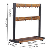 Desk Accessories: Coffee Mug Holder Stand 43.5cm High, 42cm Wide Kitchen Organizer