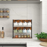 Desk Accessories: Coffee Mug Holder Stand 43.5cm High, 42cm Wide Kitchen Organizer