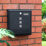 Tool Boxes: Wall Mounted Lockable Mailbox Galvanized Steel w/ Copper Lock