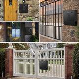Tool Boxes: Wall Mounted Lockable Mailbox Galvanized Steel w/ Copper Lock