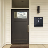 Tool Boxes: Wall Mounted Lockable Mailbox Galvanized Steel w/ Copper Lock