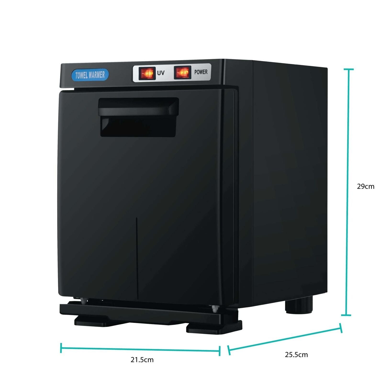 Fridges: 5L Mini UV Sterilizer Cabinet Electric Towel Warmer Black