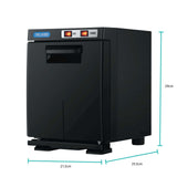 Fridges: 5L Mini UV Sterilizer Cabinet Electric Towel Warmer Black
