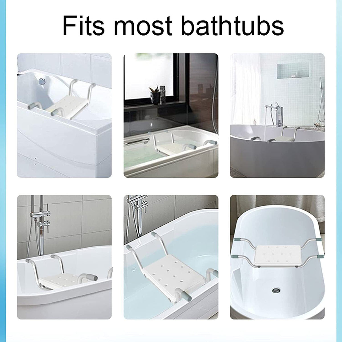 Adjustable Aluminium Bath Seat Bench