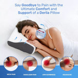 Pillows: Cervical Memory Foam Pillow Butterfly Shape Standard Anti Snore