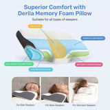 Pillows: Cervical Memory Foam Pillow Butterfly Shape Standard Anti Snore