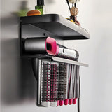 Awnings: Black Space Aluminum Wall Mount Holder for Dyson Airwrap
