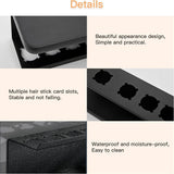 Awnings: Black Space Aluminum Wall Mount Holder for Dyson Airwrap