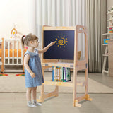 Table & Bar Stools: Wooden Toddler Step Stool Learning Tower Kitchen Safety