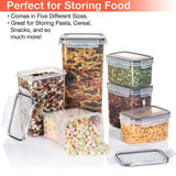 28-Piece Airtight Kitchen Pantry Storage Containers with Lids