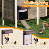 Fence & Gate Accessories: Automatic Chicken Coop Door Opener with Gate Light Sensor Remote