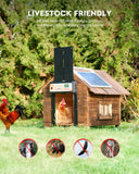 Coop & Hutch Accessories: Automatic Chicken Coop Door Solar/Battery/AC 6W Aluminum Copper