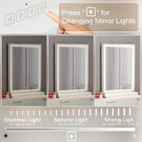 Makeup Mirrors: Crystal Vanity Mirror 80CM LED Bluetooth Magnifying