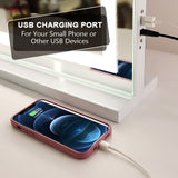 Makeup Mirrors: LED Makeup Mirror Bluetooth Touch Sensor Hollywood Vanity