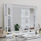Makeup Mirrors: LED Makeup Mirror Bluetooth Touch Sensor Hollywood Vanity