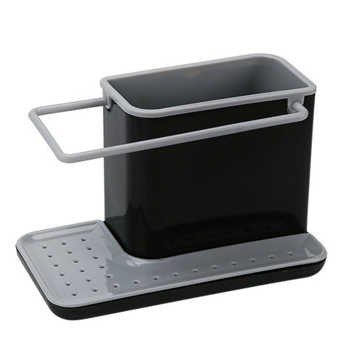 Bath Caddies: 21cm Kitchen Sink Caddy Suction Sponge Soap Holder Organizer 13cm