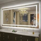 1400x700mm LED Bathroom Mirror RGB Anti-fog Aluminum