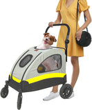 Dog Stroller Large Foldable Pet Travel Cart