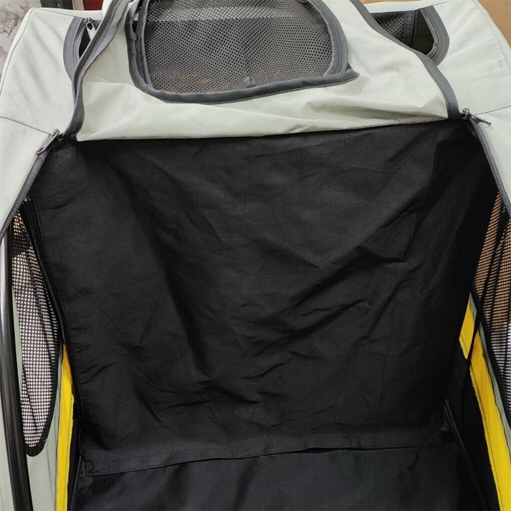 Cat Carriers & Crates: Dog Stroller w/ Divider, Foldable Pet Cart