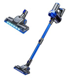 Stick Vacuums: Enigma V8 22.2v Cordless Stick Vacuum Cleaner Blue + Toolkit