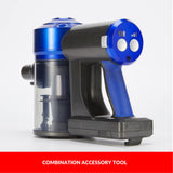 Stick Vacuums: Enigma V8 22.2v Cordless Stick Vacuum Cleaner Blue + Toolkit